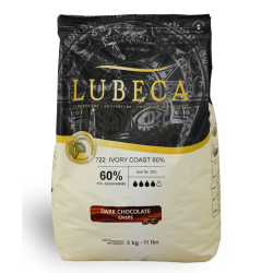 Ciocolata neagră Ivory Coast 60% de cacao 5kg