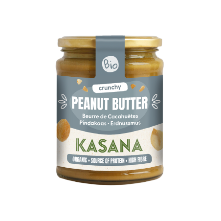 Kasana Pastă de Arahide* 99,6%, sare 0,4%. 280g Bio