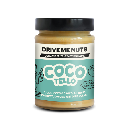 PASTĂ COCOTELLO CAȘEURI, COCOS ȘI CIOCOLATĂ ALBĂ (265G)