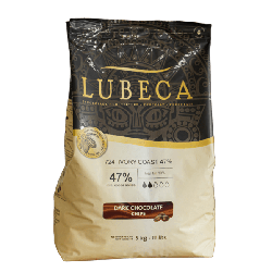 Ciocolata neagră Ivory Coast 47% de cacao 1kg