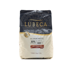 Ciocolata cu lapte si caramela de 33% de cacao si extract natural de vanilie 5kg