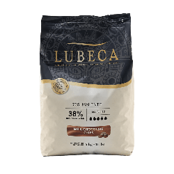 Ciocolata cu lapte de 38% de cacao si extract natural de vanilie 5kg