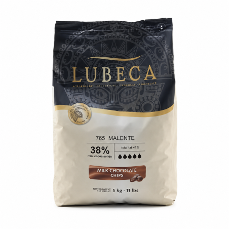 Ciocolata cu lapte de 38% de cacao si extract natural de vanilie 1 kg