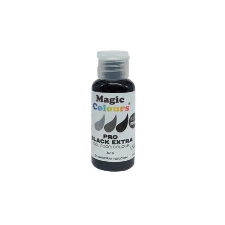 Colorant gel Black free E171 35gr